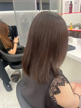 セミロング カラー 💖トレンド秋冬 カラー💖FUTAのヘアスタイル