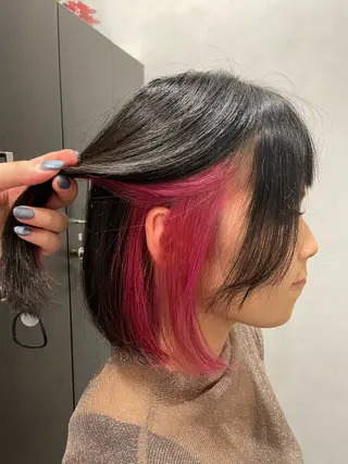 ショート いろあそび🎨 Mariのヘアスタイル