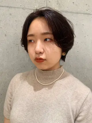 ショート 暖色/パーマ 🌼クニトウメイのヘアスタイル