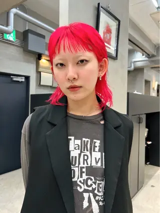 ミディアム カラー デザイン/レイヤー Kaito🐩/栄のヘアスタイル