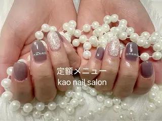 ネイル kao nail マグネット/長さだしのネイルデザイン