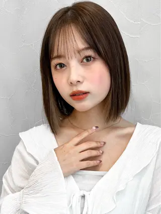 カラー 木村ゆうと🫧 透明感カラー＆艶髪のヘアスタイル
