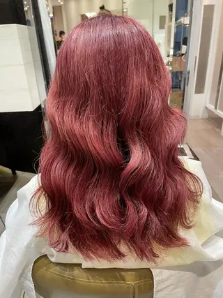 ロング N+所属・前田 菜奈子のヘアスタイル