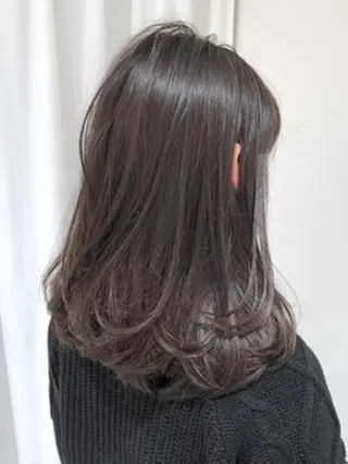ロング 【溝の口の艶髪の神様 】田仲雄大のヘアスタイル