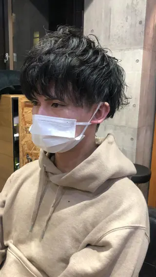 ショート パーマ icon.hakata所属・kazuki iconのヘアスタイル