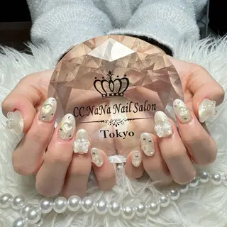 ネイル 💎CC・NaNa 韓国風ネイル🌙Cのネイルデザイン