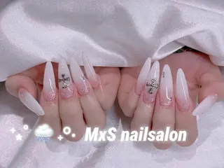 ネイル MxS Nail 【長さだし/フィルイン/マグネット/ワンホンネイル/韓国ネイル/パラジェル】所属・M×S Nail みなのネイルデザイン