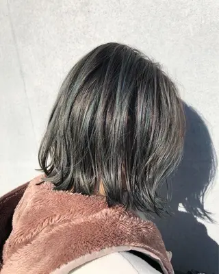 ミディアム edge.所属・くまがい みゆ【edge.】のヘアスタイル