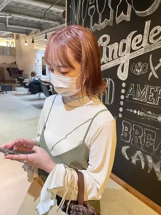 ショート カラー メンズヘア/レイヤー /ボブ山内春輝のヘアスタイル