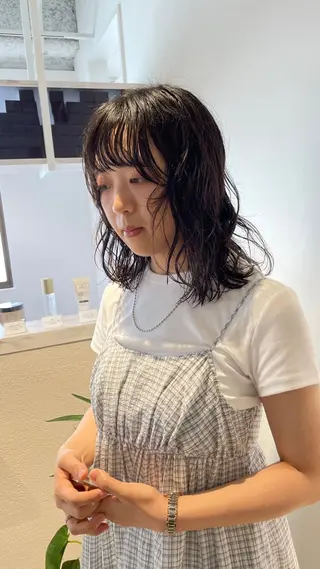 ロング パーマ Miyamoto Yasuchikaのヘアスタイル