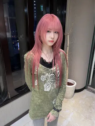 カラー 💖難波艶ハイトーン 髪質改善💖ケンシンのヘアスタイル