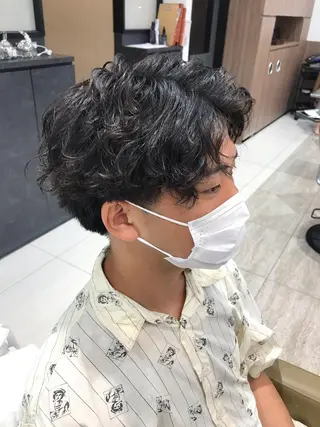 パーマ メンズ RAY+beauty 安藤優樹のヘアスタイル