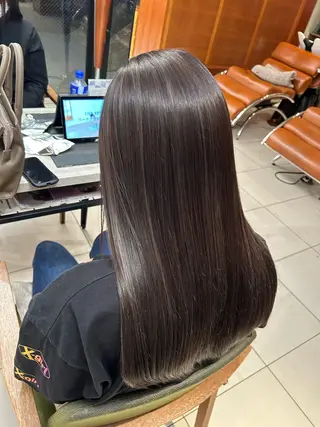 セミロング カラー 艶カラー/耳つぼ/ 渡辺奈緒のその他イメージ