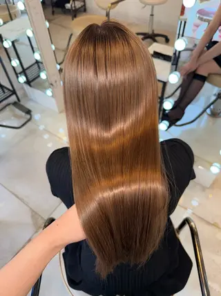 ロング HARUNA/原宿/ デザイン/ハイトーンのヘアスタイル