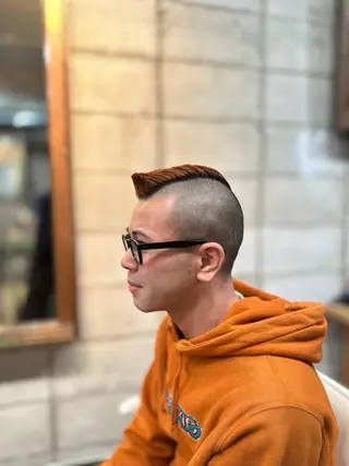 メンズ アキモト フウガのヘアスタイル