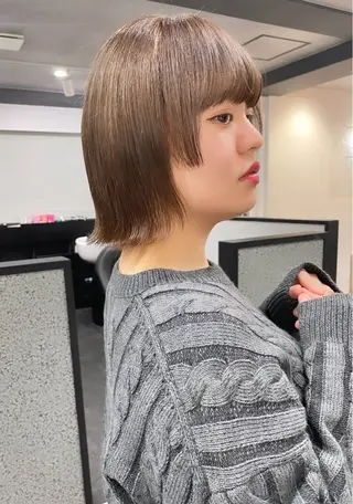 カラー 🌼ベージュ/暖色 🌼すずのヘアスタイル