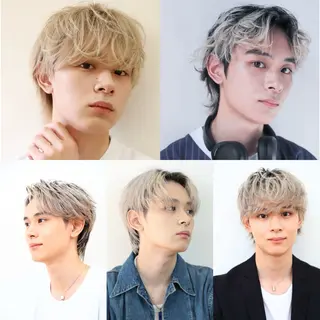 メンズ 毛流れフェザー スタイル🔹竹内凌のヘアスタイル