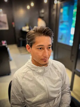 ショート メンズ THE MAN Leverage New York所属・大村 大心のヘアスタイル