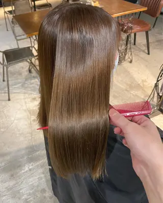 ロング カラー ヘアアレンジ 🍀艶髪・透明感🍀 TATSUKIのヘアスタイル