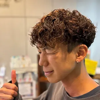 パーマ suitehair所属・渡辺 湧心のヘアスタイル