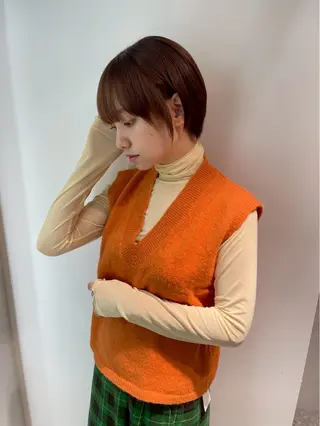 ショート アオイ/透明感カラー レイヤー🌙のヘアスタイル