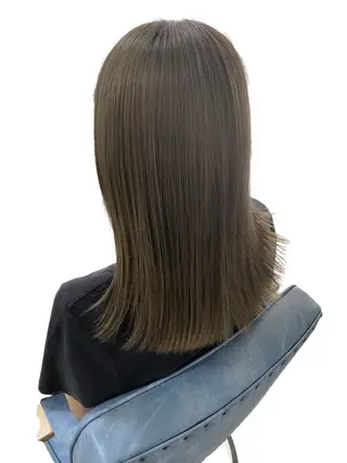 セミロング Nicca by leon所属・Nicca by leonのヘアスタイル