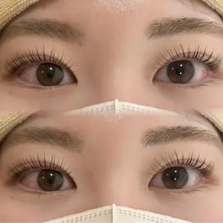 マツエク・マツパ esLASH所属・莉緒菜 🎀のマツエク・マツパデザイン