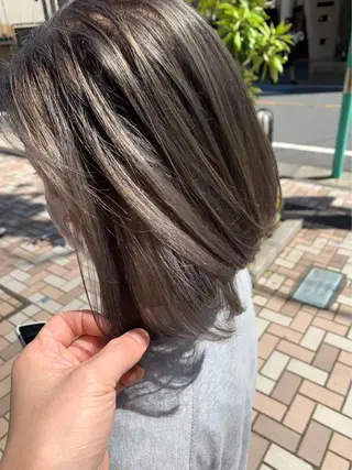 セミロング カラー 【大人ショート/ボブ モデル募集】　Seiのヘアスタイル