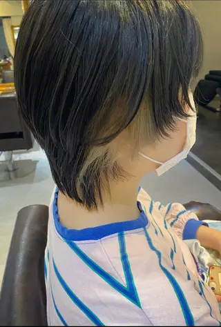 ショート カラー HOODS所属・木下 晃徳のヘアスタイル