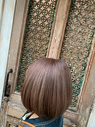 ミディアム カラー パーマ ヘアアレンジ メンズ ネイル Sia中野新橋 『JUNYA』のヘアスタイル