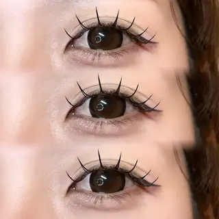 マツエク・マツパ Mell Yuuna ♡パリエク /束感のマツエク・マツパデザイン