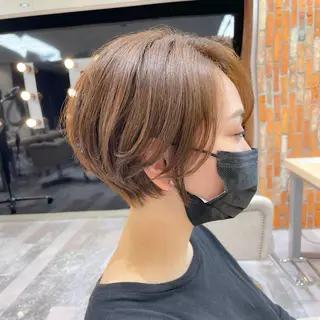 ショート 全席個室美容室 Zina 十条 髪質改善＆トリートメント所属・髪質改善&透明感 ⭐️高本裕基のヘアスタイル