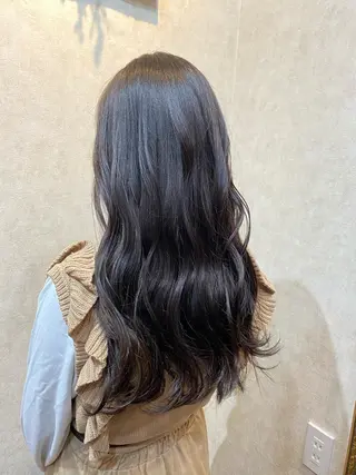 ロング カラー tomorrow所属・齊藤 萌香のヘアスタイル