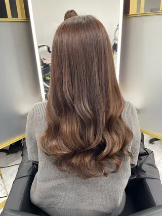 ロング パーマ 左藤健人 デジタルパーマ/渋谷のヘアスタイル