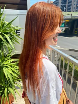 ロング カラー 🕶️佐藤 海李🐏のヘアスタイル