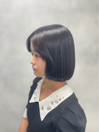 カラー 艶髪ワンホンヘア🩶 ayaha🩶のヘアスタイル