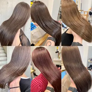 セミロング カラー ボブ& 髪質改善FUMIYAのヘアスタイル