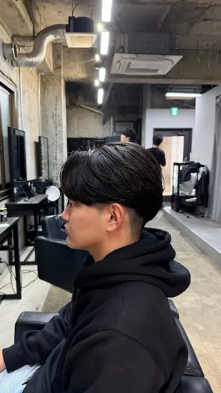 パーマ メンズ メンズサロン アソビ所属・失敗しないメンズ パーマ専門/田中公亮のヘアスタイル