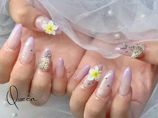 ネイル Queennail 北堀江AYAのネイルデザイン