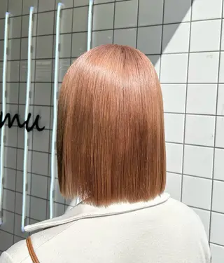 ミディアム カラー ちょめ/八王子 ZEST emuのヘアスタイル