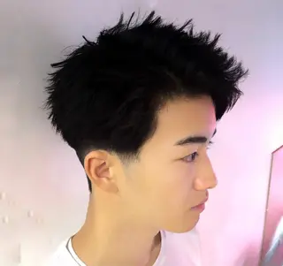 ショート ヘアアレンジ メンズ 美容室sand 横浜のヘアスタイル