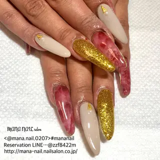 ネイル 廣瀬 真奈美のネイルデザイン