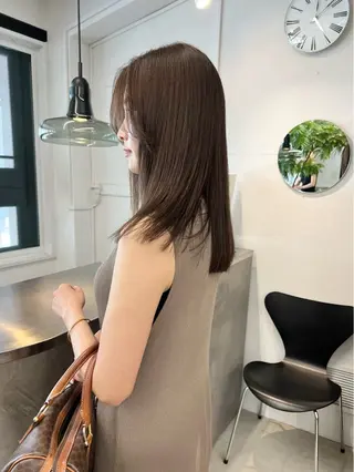 ミディアム カラー 樫原裕二 /柔らかいカラーのヘアスタイル