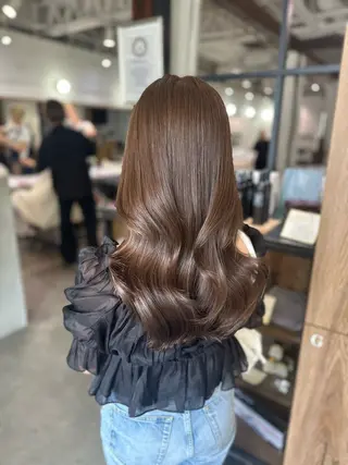ロング 韓国ヘア透明感カラー / マイカ🍒のヘアスタイル