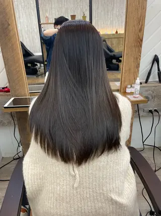 ロング カラー HIKARU副店長/ ✨️髪質改善のヘアスタイル
