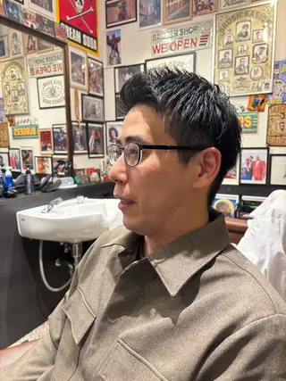 ショート メンズ CribHoodbarbershop所属・白井 昇太のヘアスタイル
