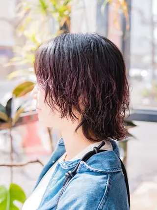パーマ HairCraft.所属・難波 侑希のヘアスタイル