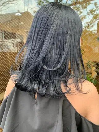 ミディアム カラー 髪質改善サロン 心斎橋ARCHEのヘアスタイル