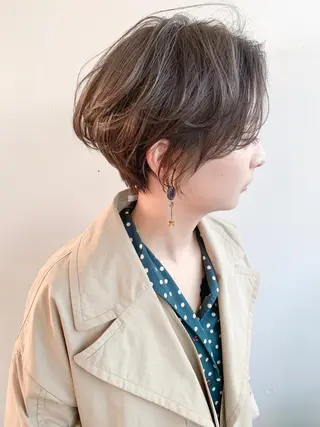 ショート カラー ショート/レイヤー なら石井知希のヘアスタイル