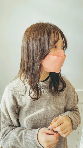 ミディアム カラー 吉田 浩太郎のヘアスタイル